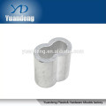 Double Oval Aluminum tube/crimp/sleeve